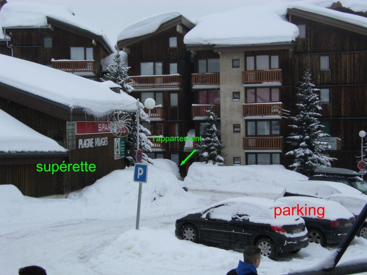 Appartement 5 Pers Plagne Village La Plagne Zewnętrze zdjęcie