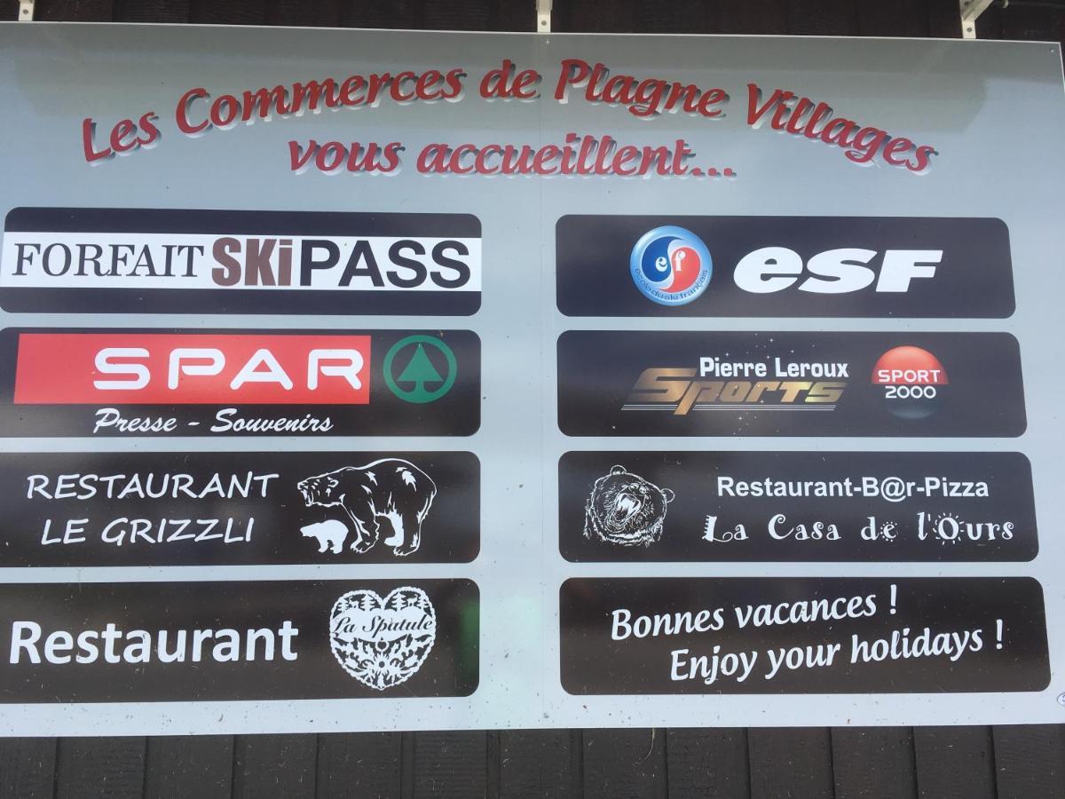 Appartement 5 Pers Plagne Village La Plagne Zewnętrze zdjęcie